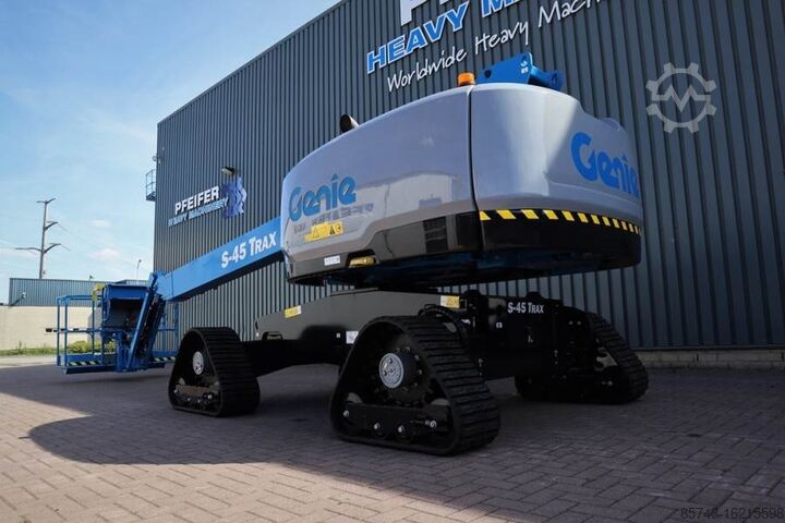 Telescopisch platform Genie S45XC Trax Valid inspection, *Guarantee! Diesel, 4