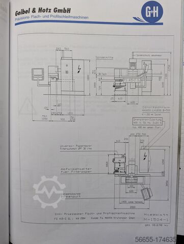 CNC vlakslijpmachine Geibel & Hotz G&H FS 415-Z SL
