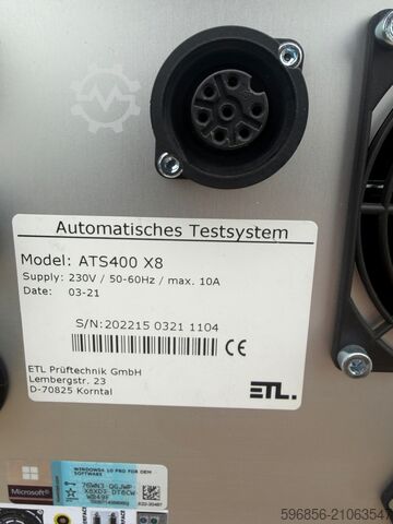 ETL Prüftechnik ATS 400 X8 – Automatiskt testsystem ETL Prüftechnik ATS 400 X8 – Automatyczny system testowy ETL Prüftechnik ATS 400 X8 – Automatyczny system testowy