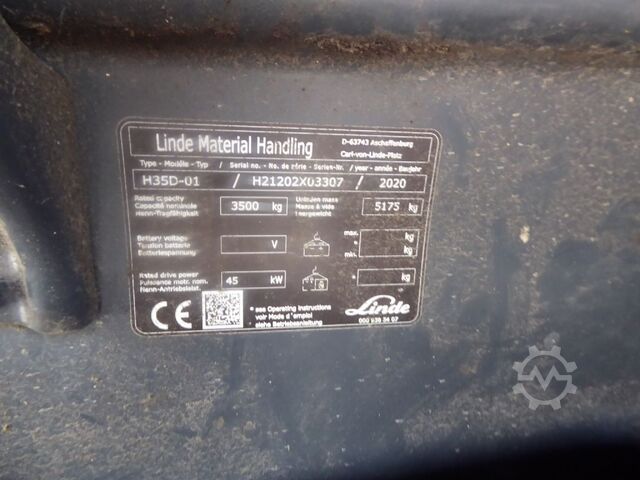Dízel targoncák Linde H35D-01