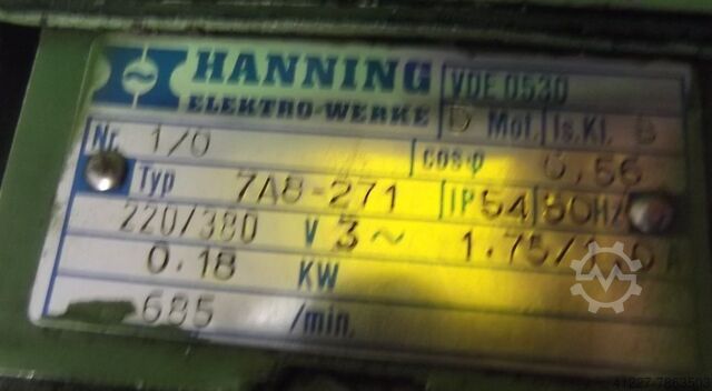 Motoriduttore regolabile 0,18 kW 0,8-4,6 rpm Lenze 11605 0316 0