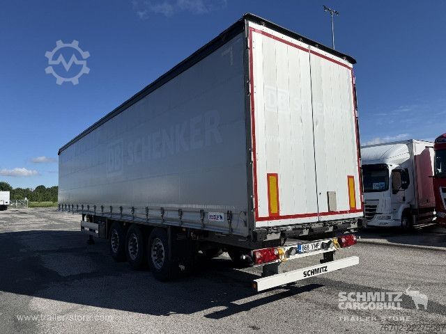 Auflieger mit Pritsche & Plane Schmitz Cargobull Curtainsider Standard