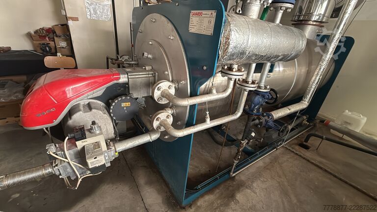 Wytwornia pary – 1395 kW – 2000 kg/h GAVARDO Caldaie S.r.l. OMG 1200