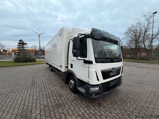 Furgone chiuso MAN TGL 8.190  Isolier Koffer mit Ladebordwand