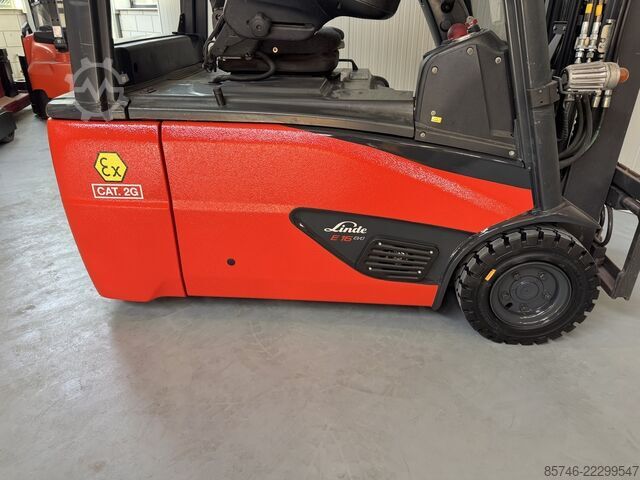 E 16 L - 386 / 02 Evo * Atex EX * Proplan 2G / Zone 1 !! NEW battery !! LINDE E 16 L - 386 / 02 Evo * Atex EX * Proplan 2G / Zone 1 !! NEW battery !!