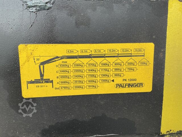 Containertransport (haakarmsysteem) DAF CF85.340  6x4  / Full Steel / Manual / Palfinge...