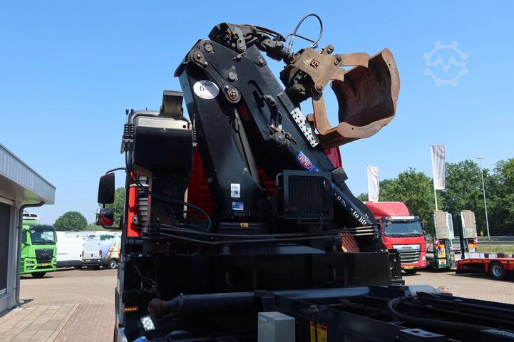 Kranbil Volvo FMX 420 Kipper+Kraan H.M.F. 1943Z2 Rotor+Grijper