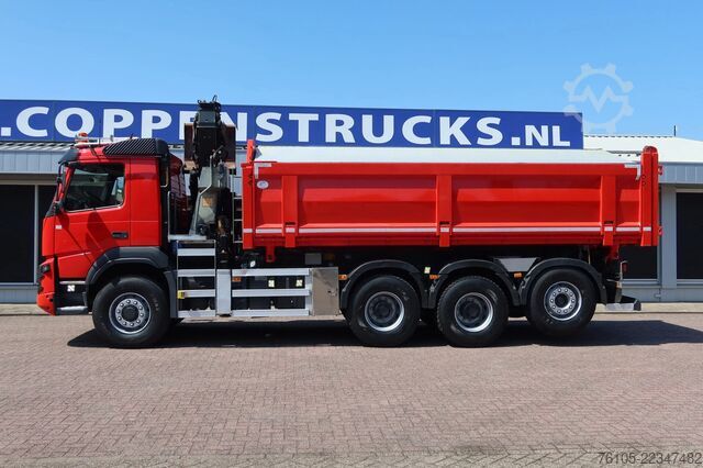 Kranbil Volvo FMX 420 Kipper+Kraan H.M.F. 1943Z2 Rotor+Grijper