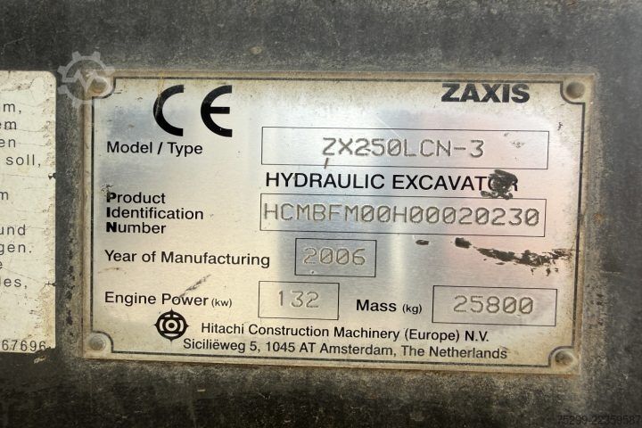 Walsmachine Hitachi ZX250LCN-3 / Swiss-Vehicle