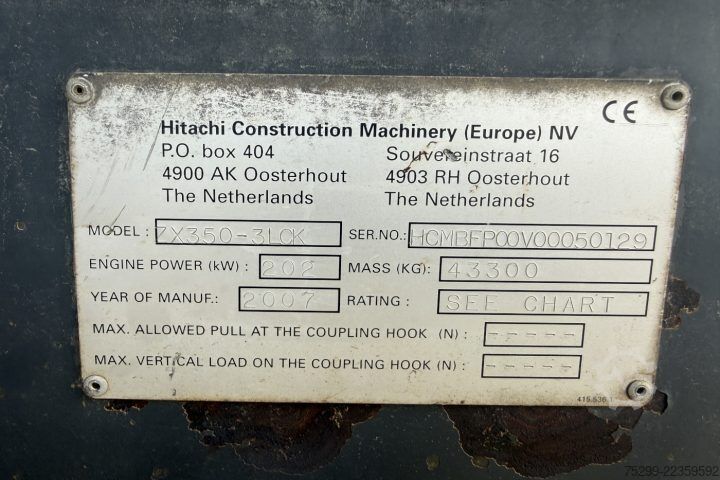 Walsmachine Hitachi ZX350-3LCK UHD / Swiss-Vehicle