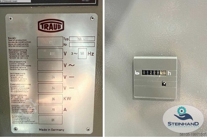 CNC soustruh TRAUB TNA 400