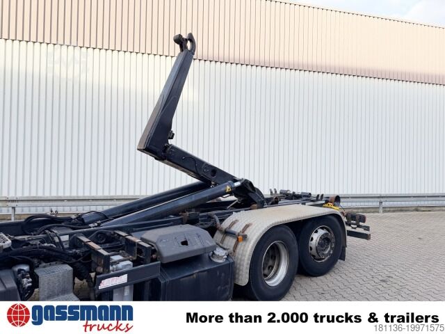 Kampós konténerszállító teherautó MAN TGS 26.400 6x2-4 BL, Motorabtrieb,