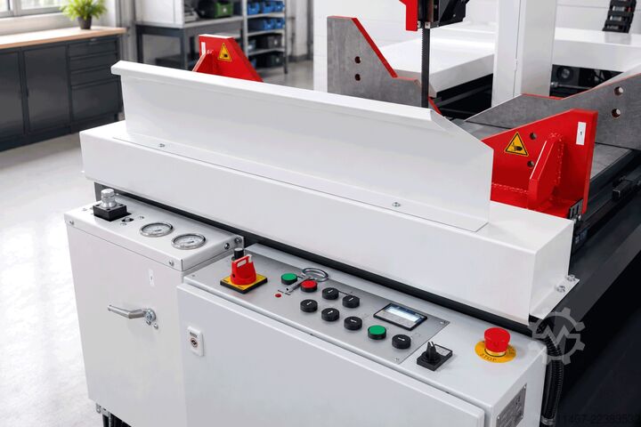 Vertikalna tračna testera sa podešavanjem ugla sečenja Sägemaschinenfabrik Bauer GmbH VG 450 L