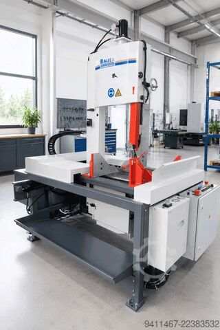 Vertikalna tračna testera sa podešavanjem ugla sečenja Sägemaschinenfabrik Bauer GmbH VG 450 L