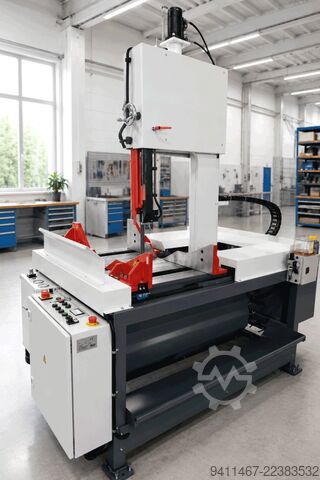 Vertikalna tračna testera sa podešavanjem ugla sečenja Sägemaschinenfabrik Bauer GmbH VG 450 L