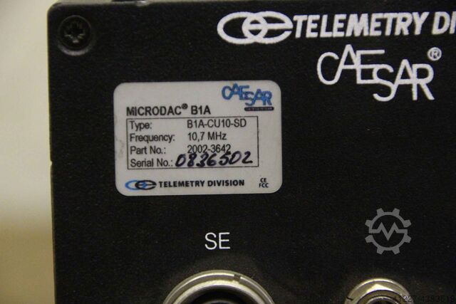 Microdac B1A Telemetry Division B1A-CU10-SD