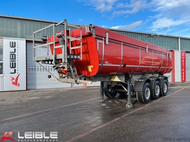 Tipper semitrailer SCHMITZ CARGOBULL SKI 24*Thermo Stahl Mulde*Liftachse*24m³*