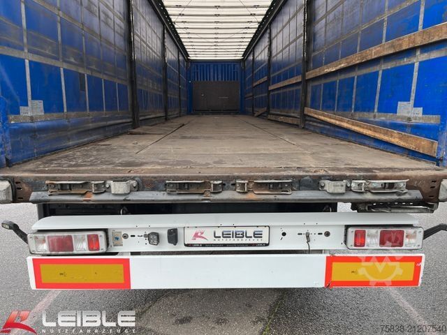 Open semitrailer with tarp KRONE SD*Coil-Tautliner*Coil-Mulde 8,80m*Liftachse*