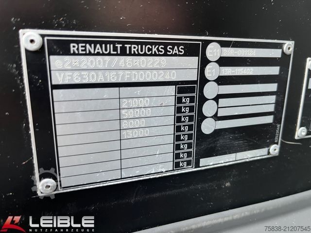 Standard tractor unit RENAULT C460 Optitrack4x4*Retarder*Kombi-Hydro*AP-Achsen