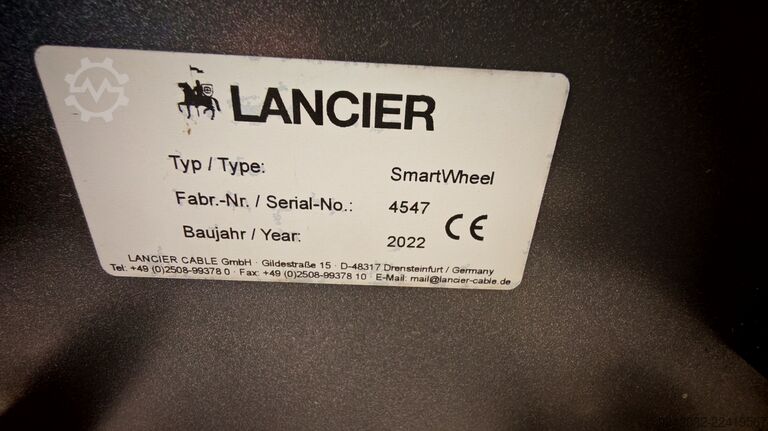 Dispositivo de insuflação para cabos de fibra óptica Lancier Smart Wheel 79000