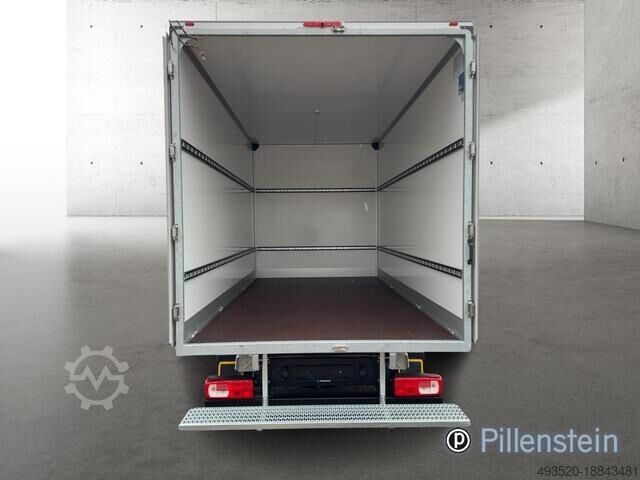 Vrachtwagen met bakwagen VW Crafter 35 HUMBAUR Koffer KLIMA NAVI KAMERA GRA