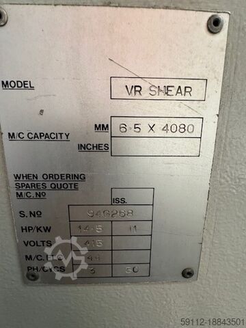Forfecare a plăcii Edwards Pearson VR 6.5 x 4080