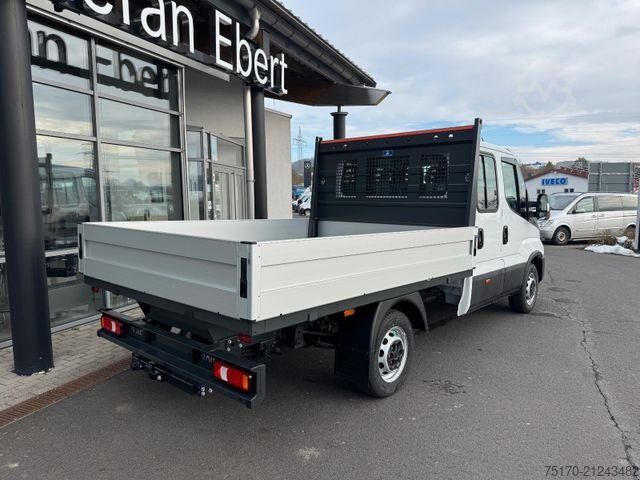 Platform van double cab Iveco Daily 35S14 *R.3450mm*AHK*PDC*