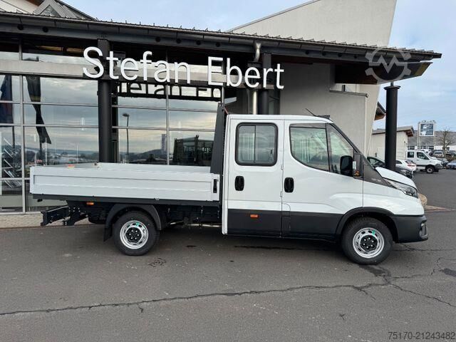 Platform van double cab Iveco Daily 35S14 *R.3450mm*AHK*PDC*