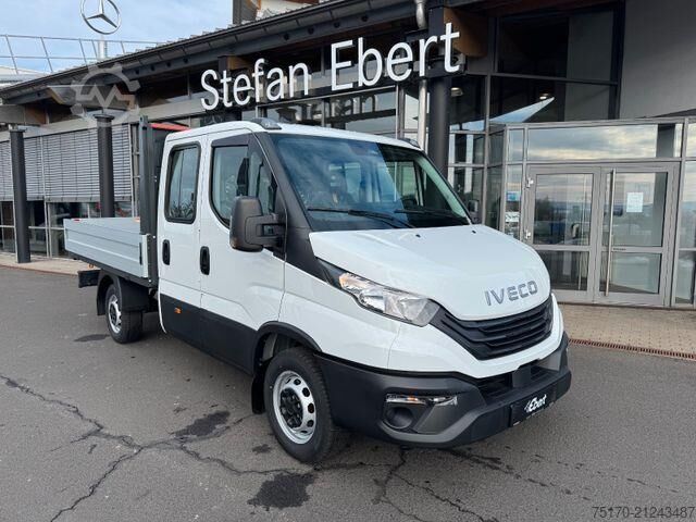 Platform van double cab Iveco Daily 35S14 *R3.450mm*AHK*Kamera*