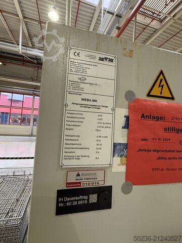 Cleaning system / washing plant MTM Weba 753 WSVT