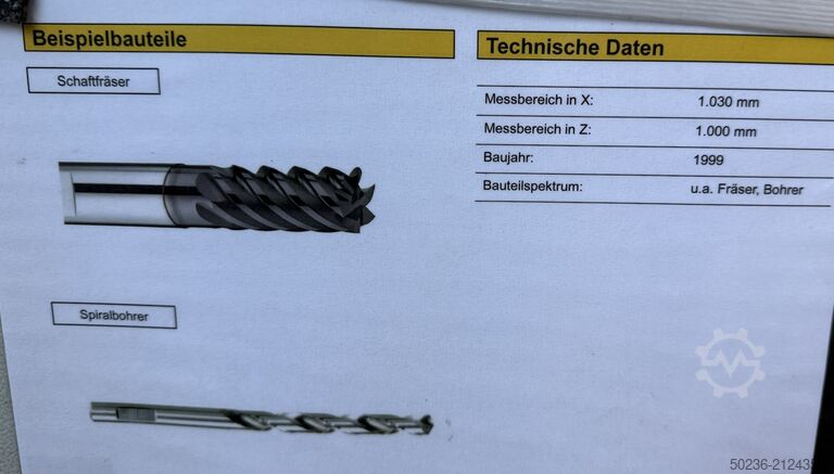 Tool presetter Kelch Kalimat a 1010-3/C