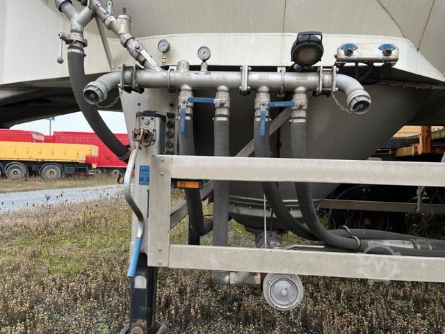 Silo oplegger FELDBINDER Silo für Staub und Rieselgüter EUT 40.3 Aufliege