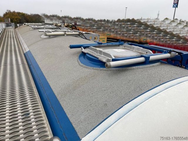 Silo oplegger FELDBINDER Silo für Staub und Rieselgüter EUT 40.3 Aufliege