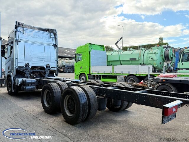 Chassis cabine Scania R730 XT NGS V8 6x4 Naafreductie, Retarder, PTO