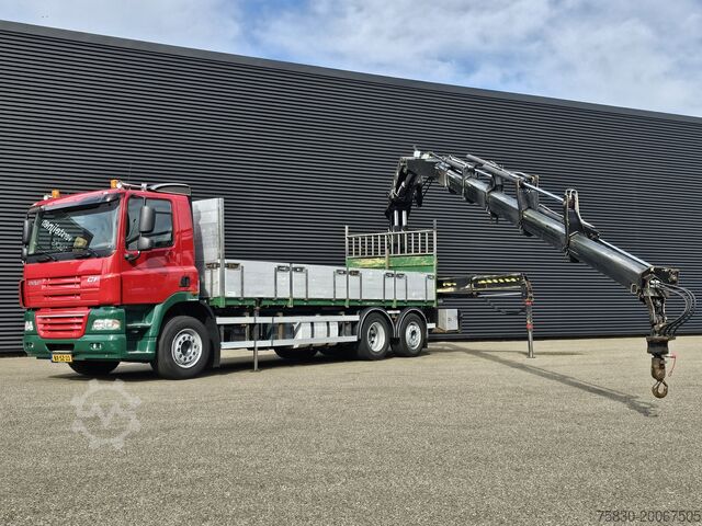 Vrachtwagen met kraan DAF CF 85.410 6x2 / HIAB 35 t/m crane / kran + REMOTE