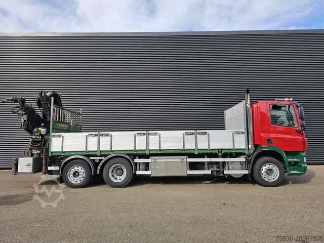 Vrachtwagen met kraan DAF CF 85.410 6x2 / HIAB 35 t/m crane / kran + REMOTE