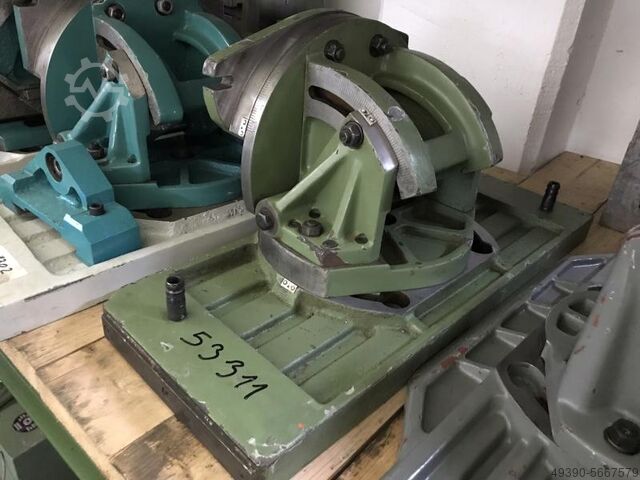 Univ. zwenk-kantel-draaitafel; universele hulp-/aanbouwtafel voor gereedschapsfreesmachine, zwenktaf