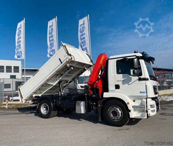 Billenő teherautó MAN TGM18.320/Meiller/Kipper/PK14.501/Funk/NL8To/Top