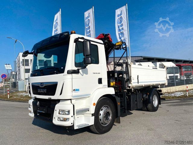 Billenő teherautó MAN TGM18.320/Meiller/Kipper/PK14.501/Funk/NL8To/Top