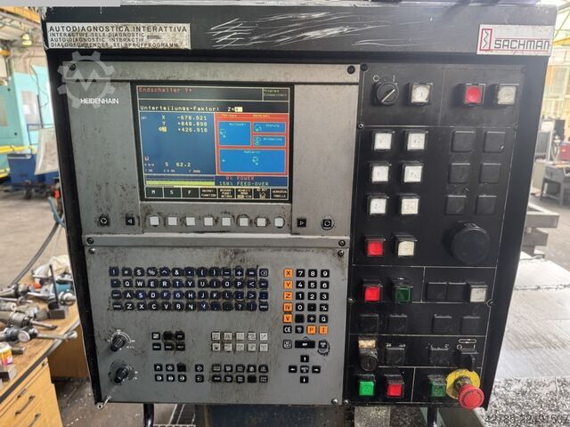 Bettfräsmaschine - Universal SACHMAN T 314 HS / T22 HS