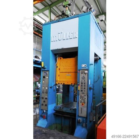 Dobbeltsøjletrækningspresse - Hydraulisk MÜLLER ZE 500 - 12/12.2.1 (UVV)
