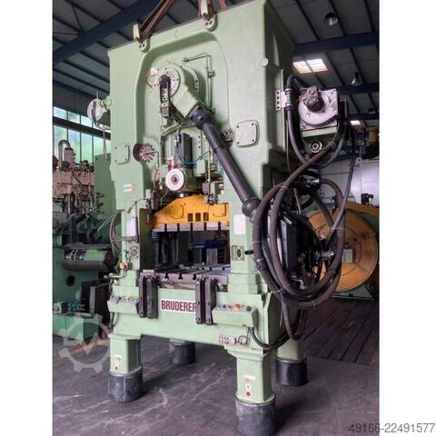 Automatisk stansepresse med dobbelt søjle BRUDERER BSTA 80 B (CE)