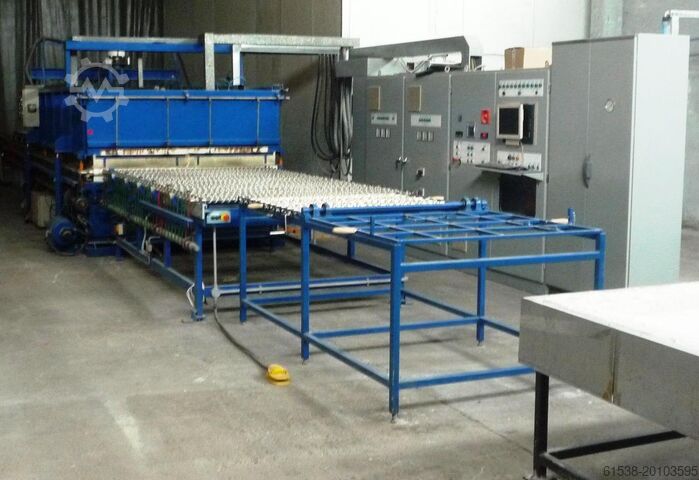 Üveg edző kemence EFCO 1500 x 3000