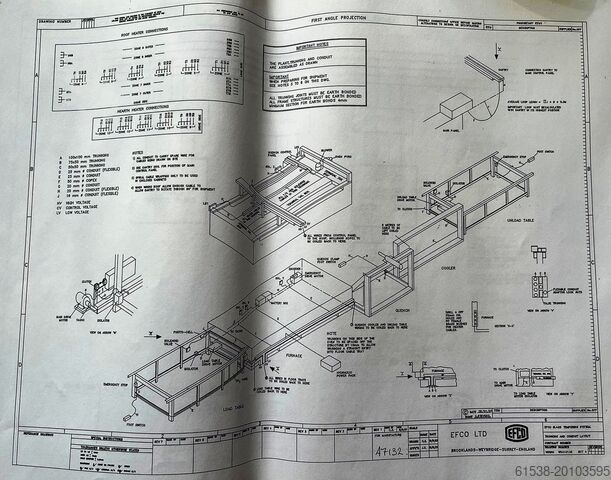 Cam temperleme fırını EFCO 1500 x 3000
