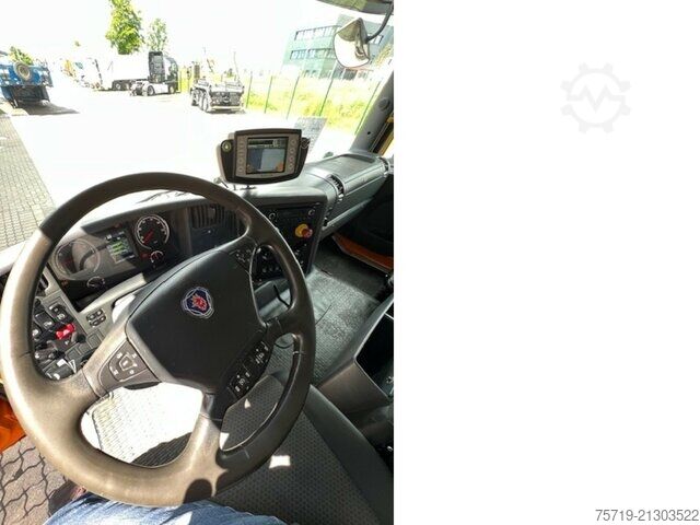 Müllwagen Scania P 320 6x2 Haller Magnum X1EC23