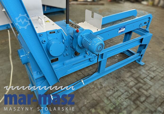 Wood chipper shredder for wood offcuts Klöckner 80x300K 2WT