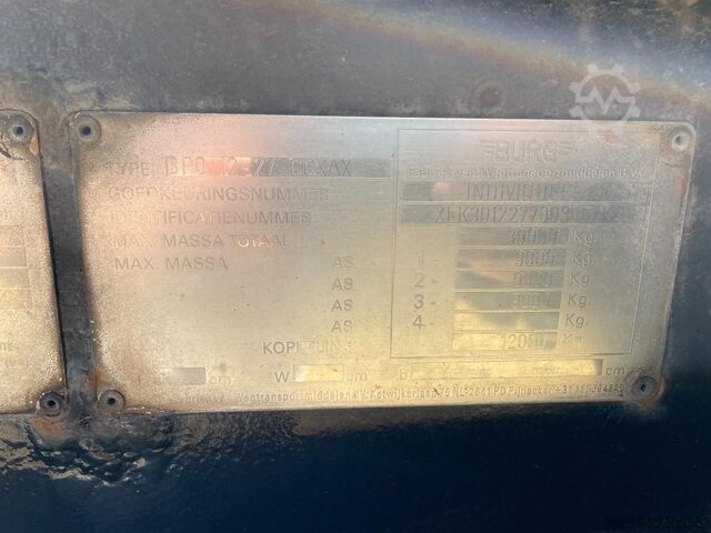 Přeprava kontejnerů Burg BPO 12-27 CCXAX 20 FT / Tankcontainer / ADR / N...