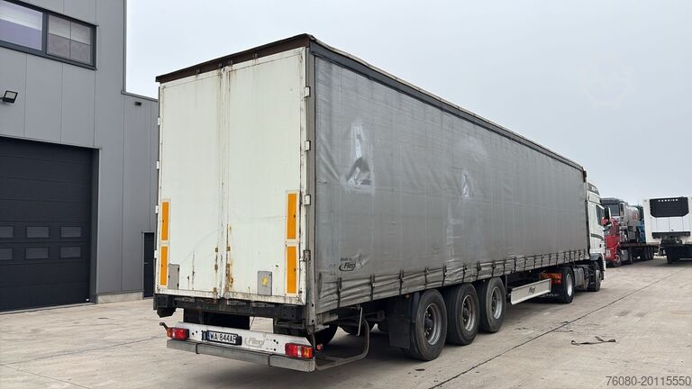Curtain sided FLIEGL SDS350 (BPW AXLES / DISK BRAKES)