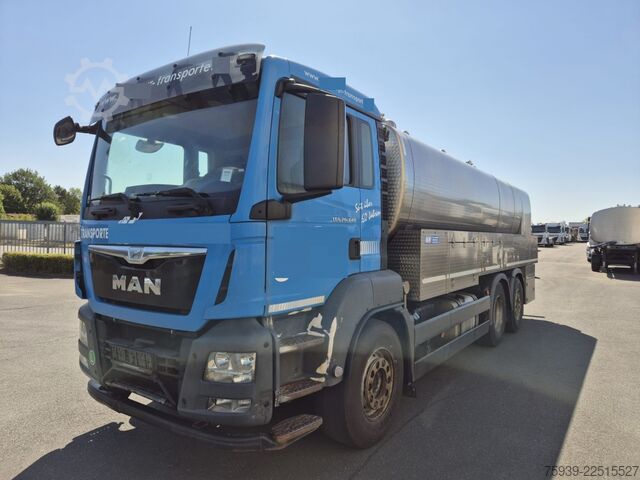 Camión cisterna MAN TGS 26.440 (6x2)  ISOLIERT - 4 Kammern