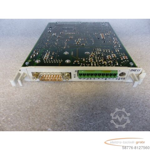 Component Indramat DAE1 109-0785-4A19-04 Karte